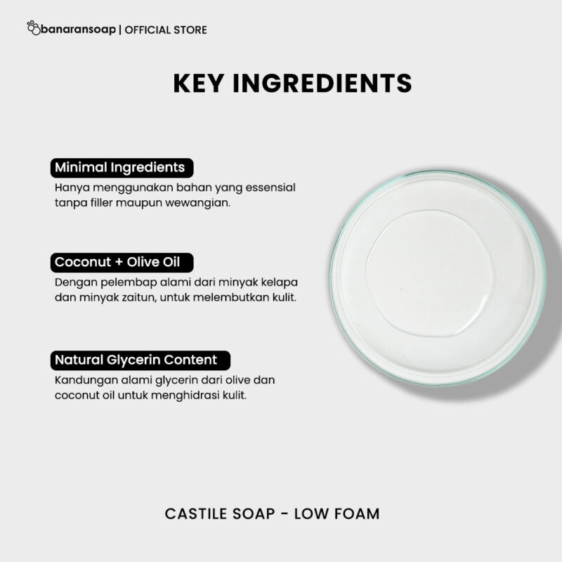 Liquid Castile Soap Base Low Foam