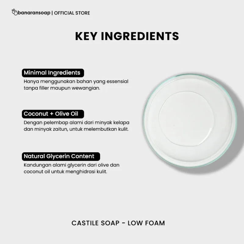 Liquid Castile Soap Base Low Foam