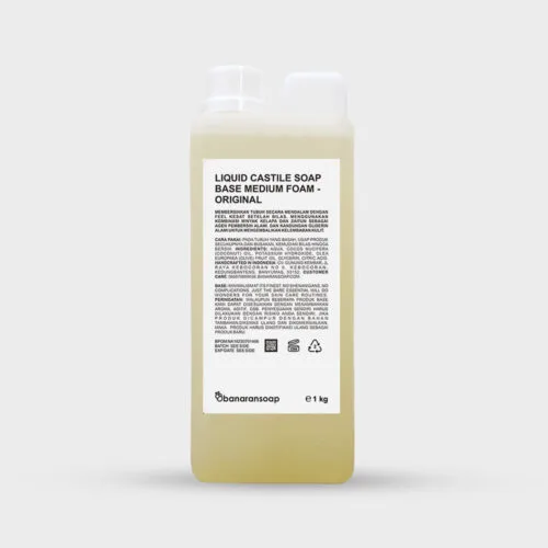 Liquid Castile Soap Base Medium Foam