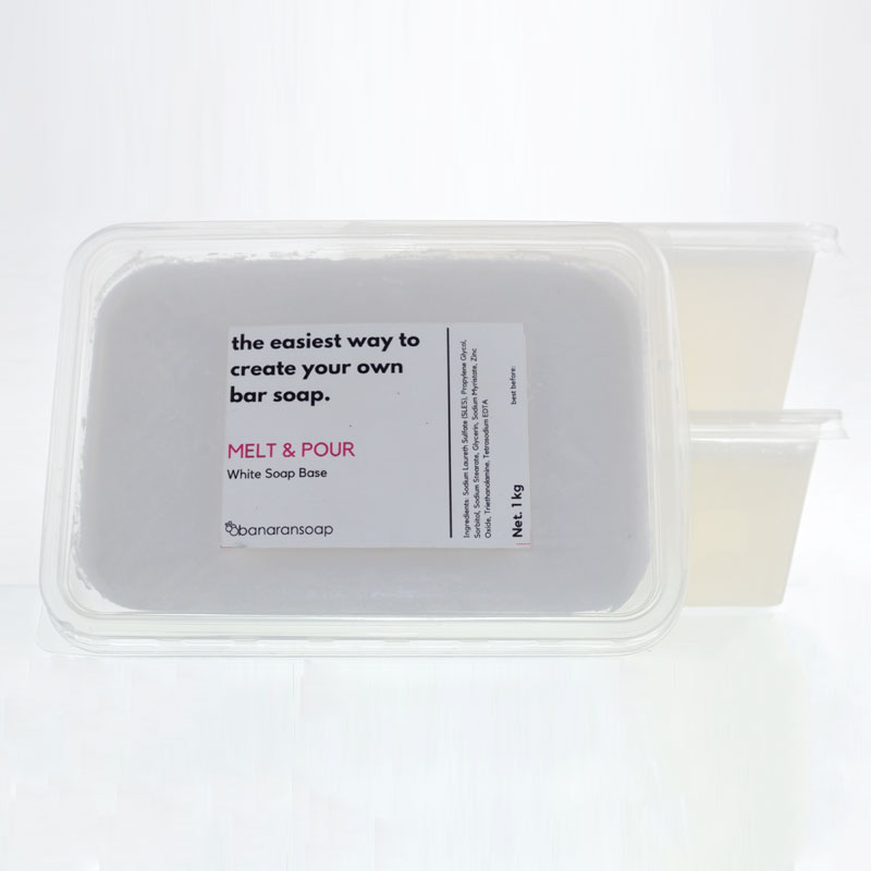 melt and pour white tray