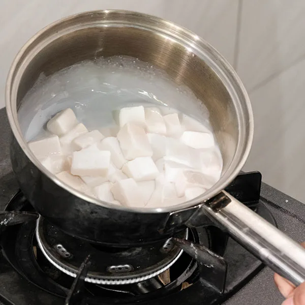 lelehkan sabun