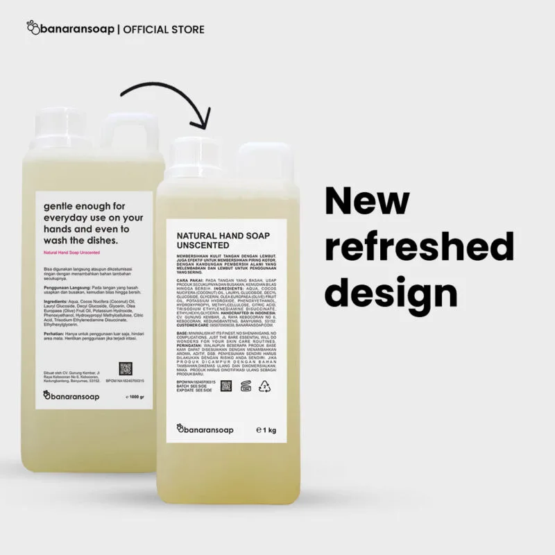 Natural Hand Soap Unscented