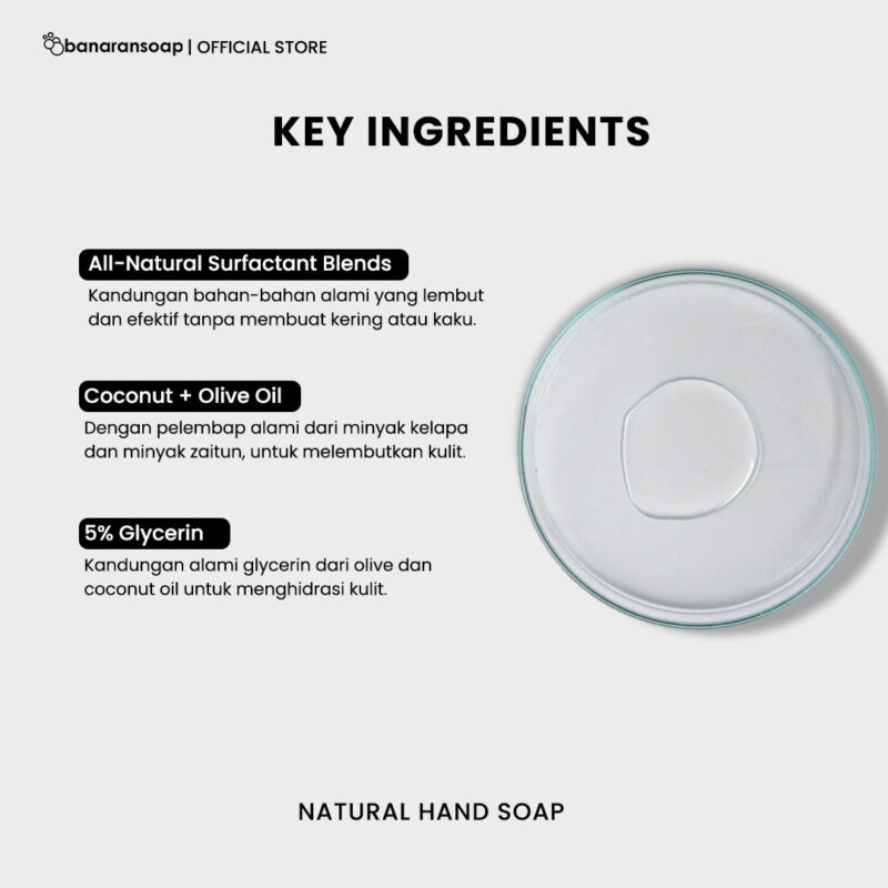 Natural Hand Soap Unscented