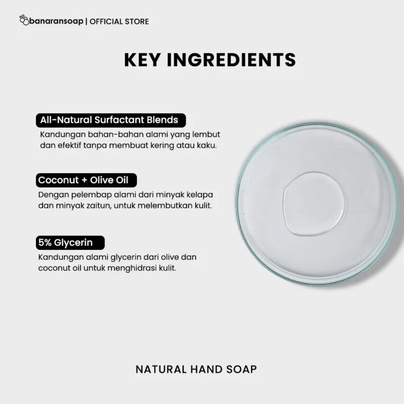 Natural Hand Soap Unscented