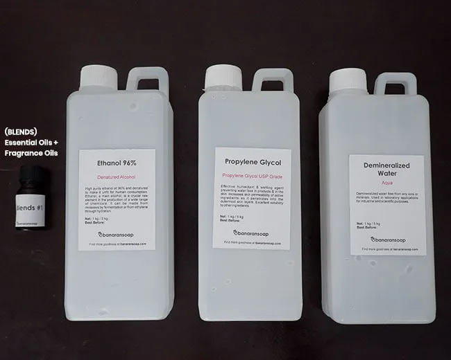 bahan dasar cologne