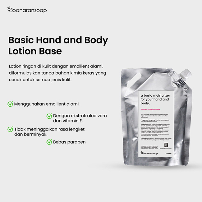 Basic Hand and Body Lotion Base
