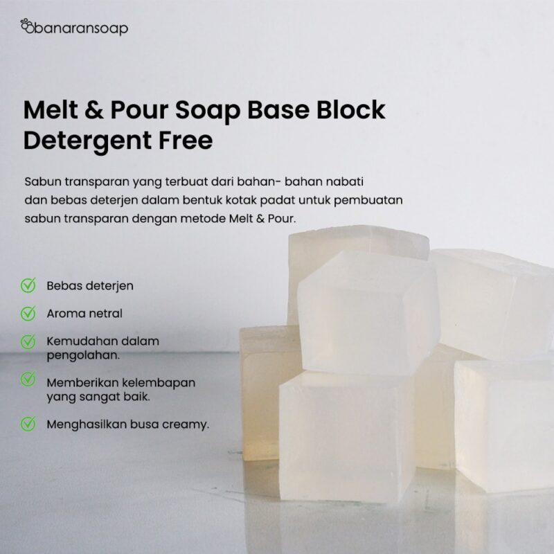 Melt and Pour Base Block Detergent Free