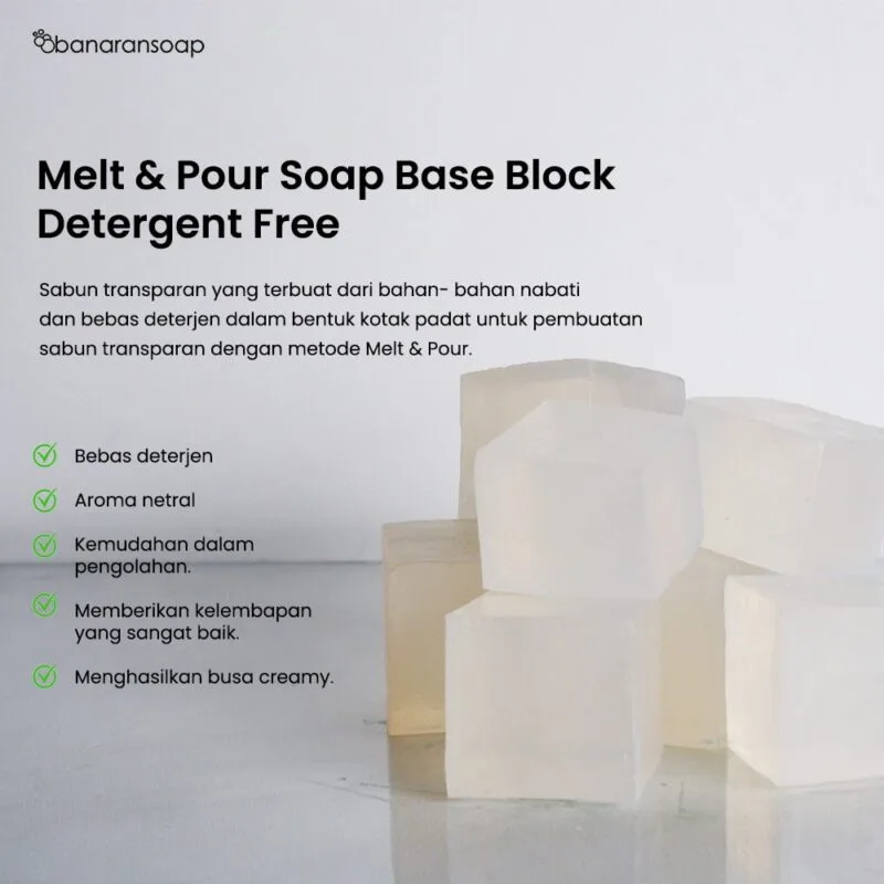 Melt and Pour Base Block Detergent Free