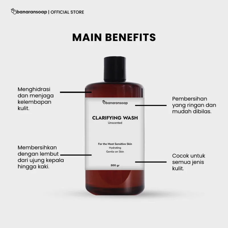 manfaat utama clarifying wash