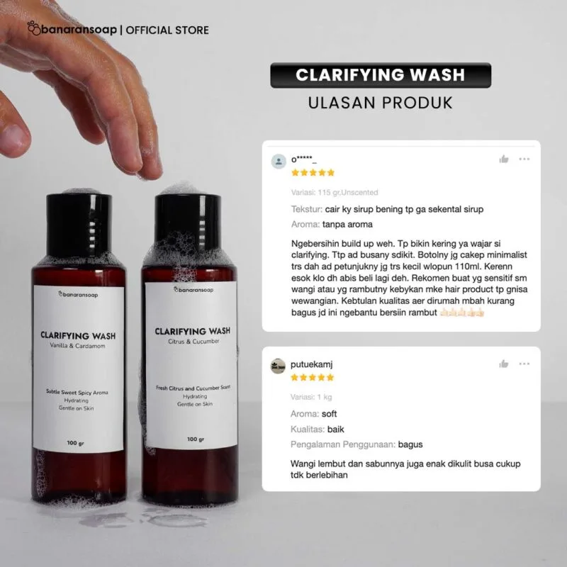 review clarifying wash