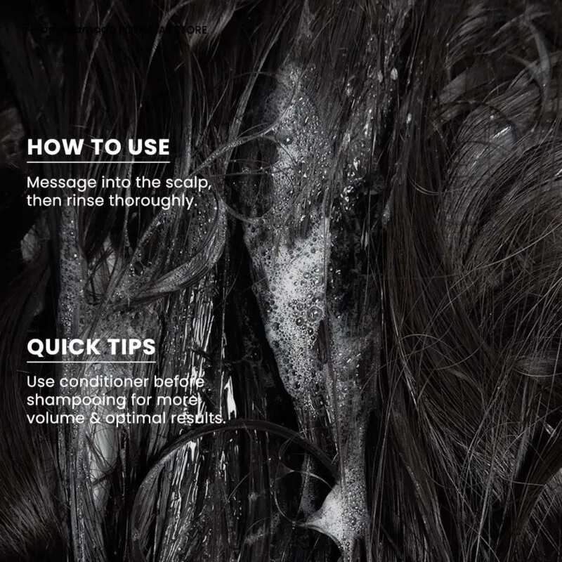cara pakai softening shampoo