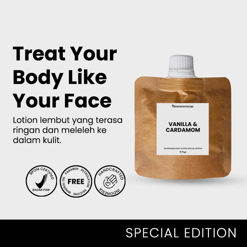 Vanilla & Cardamom Nourishing Body Lotion Special Edition