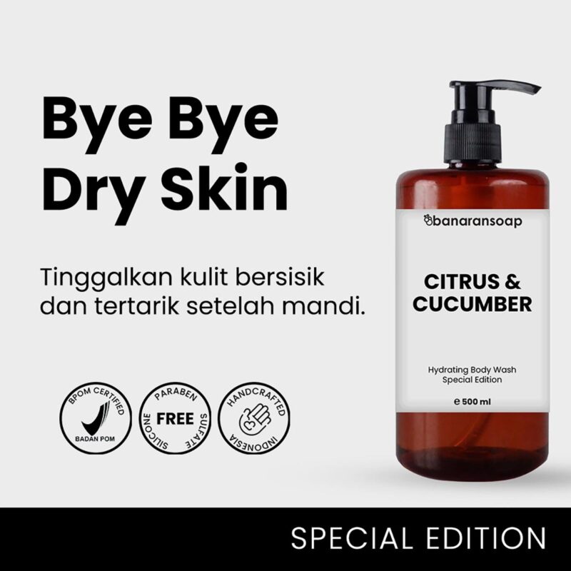 Citrus & Cucumber Hydrating Body Wash Special Edition