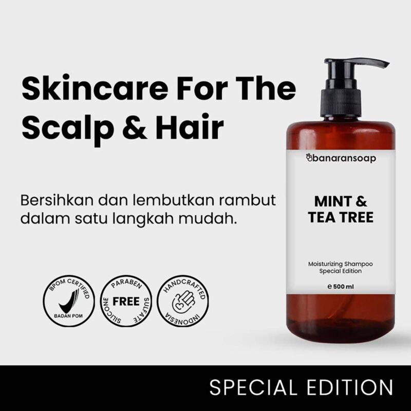 Mint & Tea Tree Moisturizing Shampoo Special Edition