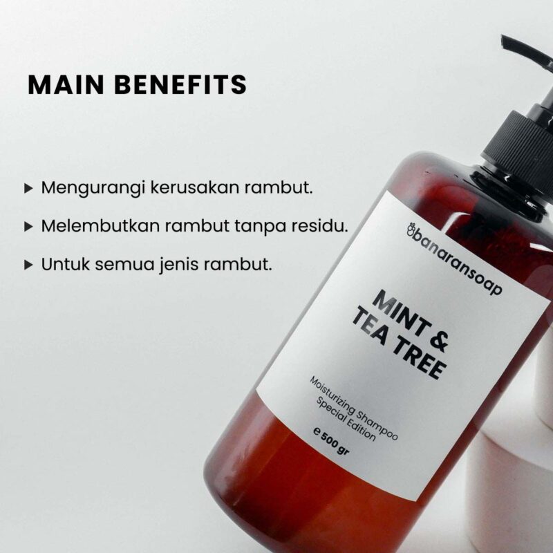 Mint & Tea Tree Moisturizing Shampoo Special Edition