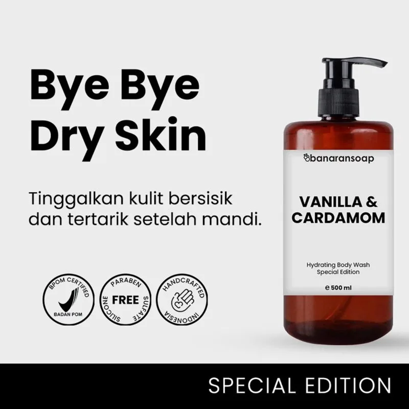 Vanilla & Cardamom Hydrating Body Wash Special Edition