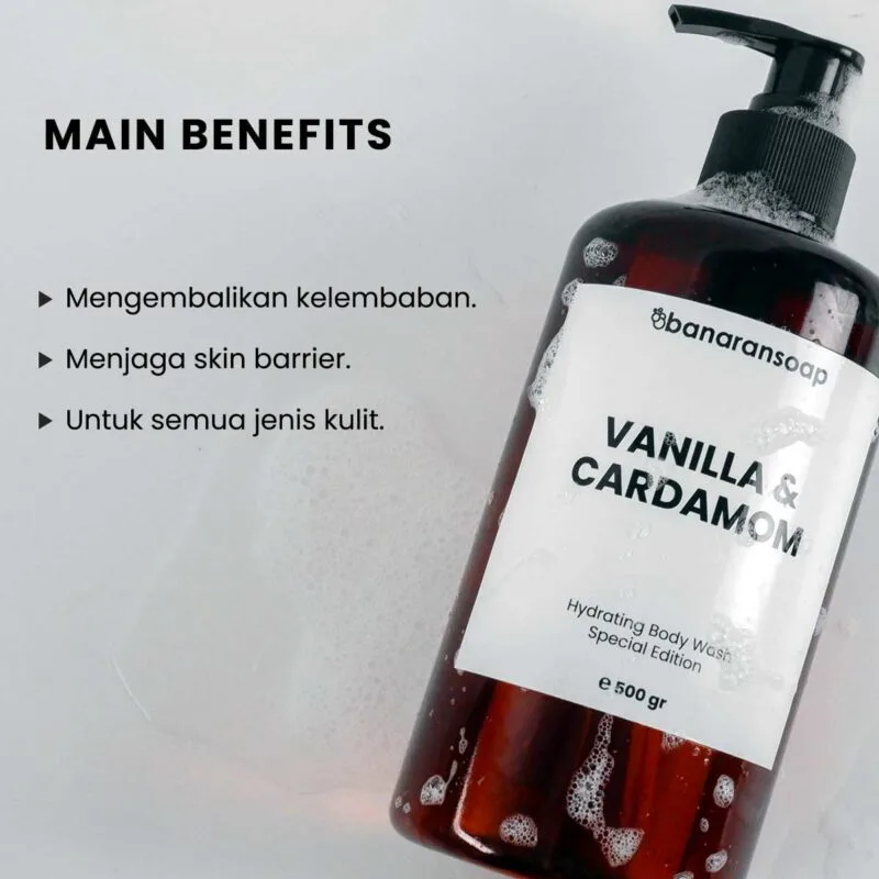 Vanilla & Cardamom Hydrating Body Wash Special Edition