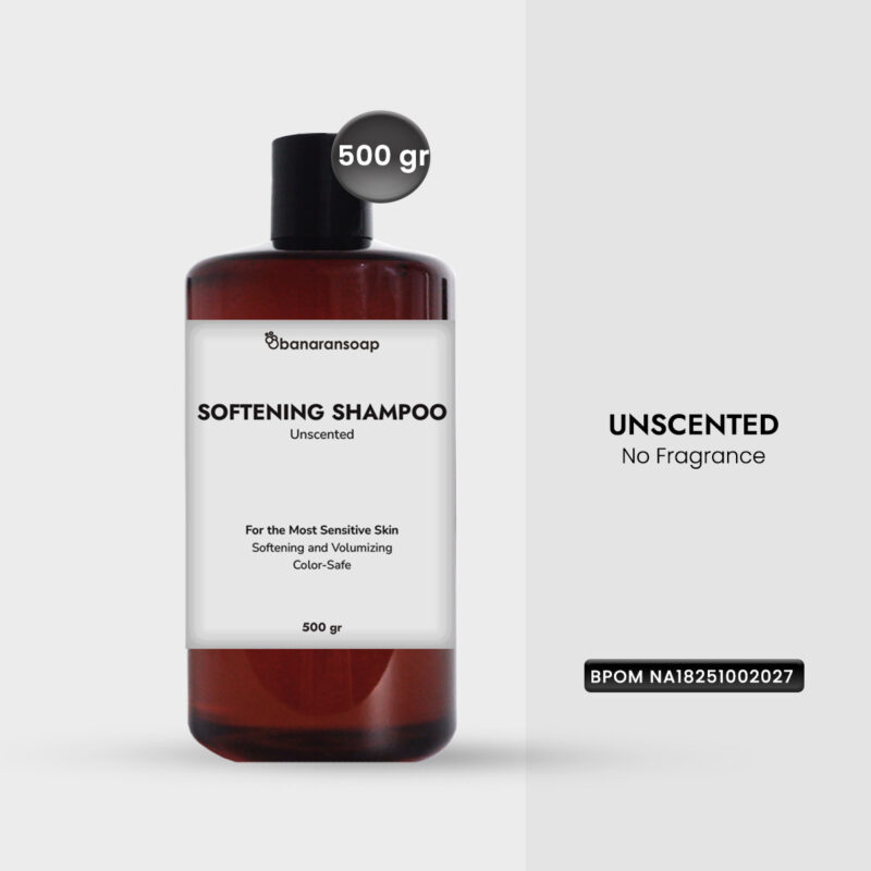 softening shampoo unscented 500 gr